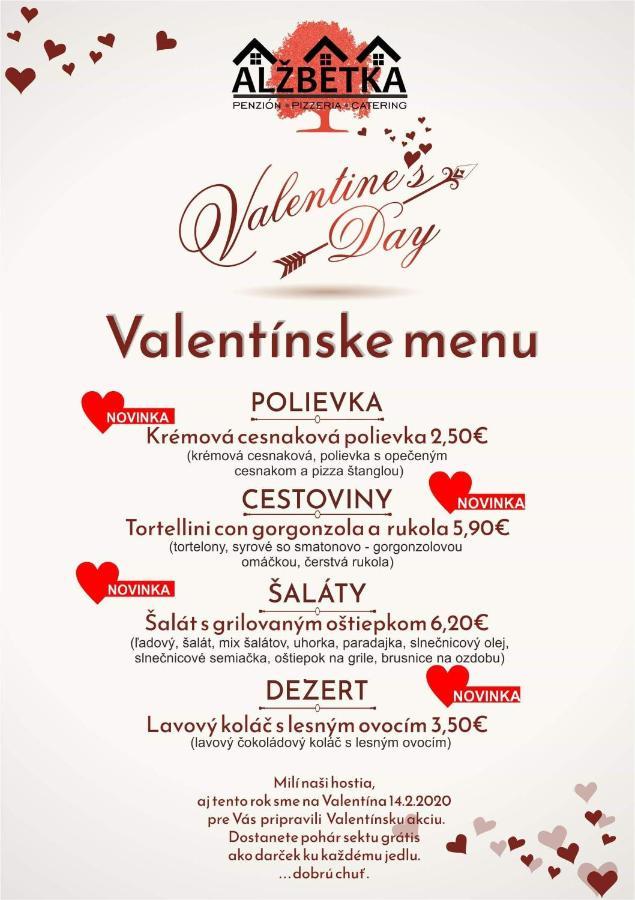 Pizzeria Alzbetka 호텔 Strecno 외부 사진